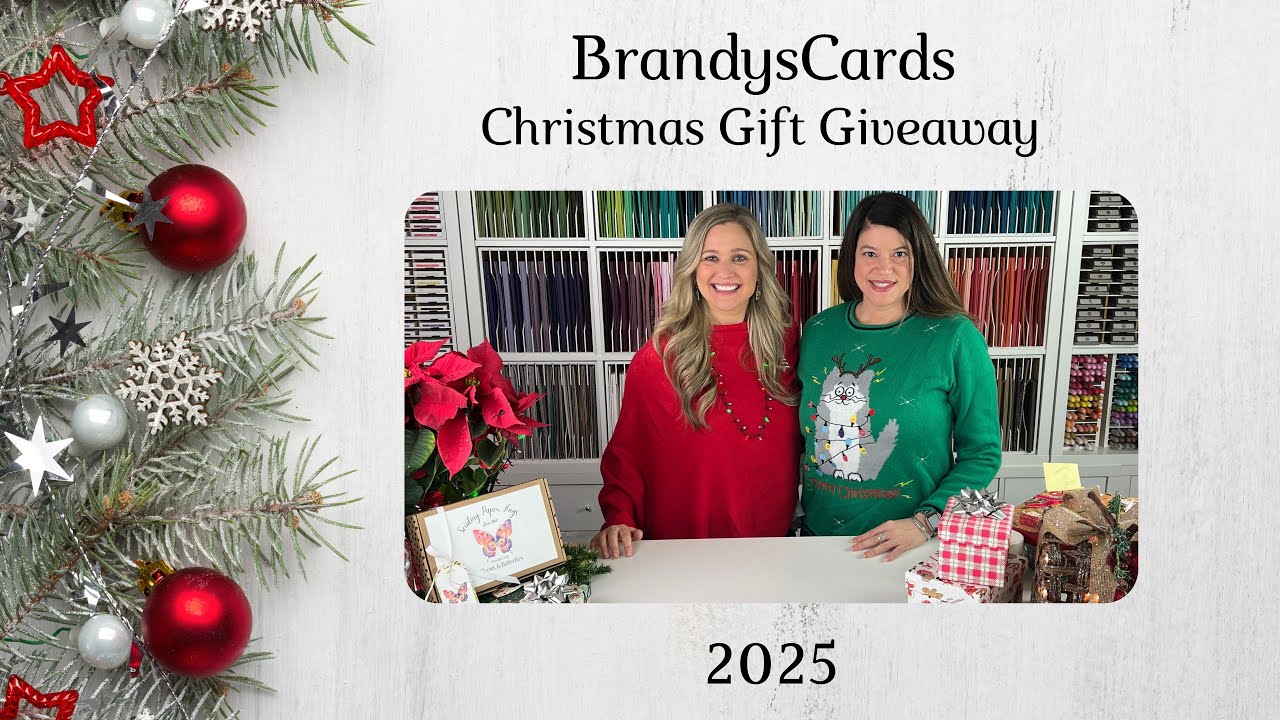 2025 Christmas Giveaway & Year in Review! 🎁 BrandysCards
