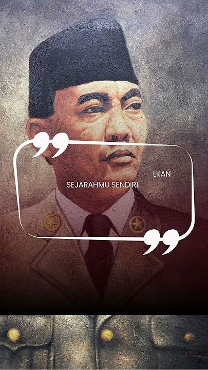 Bung Karno pernah menyatakan, 'Jangan sekali-kali meninggalkan sejarahmu sendiri.' #shorts #quotes