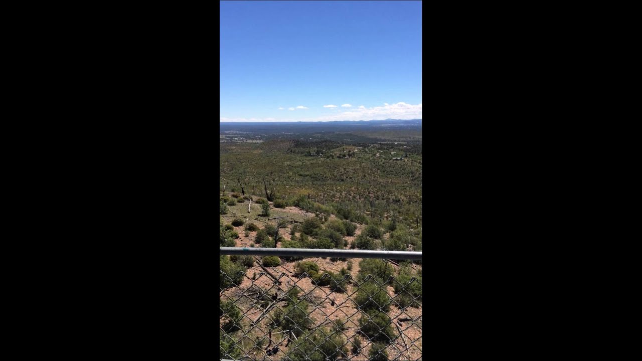 Juniper Ridge Lookout Tower, Pinedale AZ YouTube