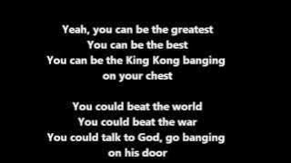 The Script - Hall of Fame ft. will.i.am (Lyrics On Screen)