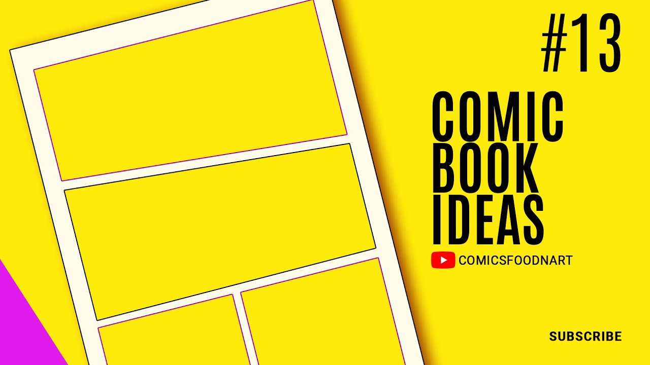 COMIC BOOKS | SKETCHBOOK TOUR & ART IDEAS #13