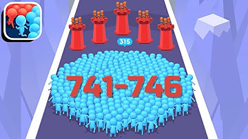 Count Masters - All Levels Gameplay ios (Level 741-746)