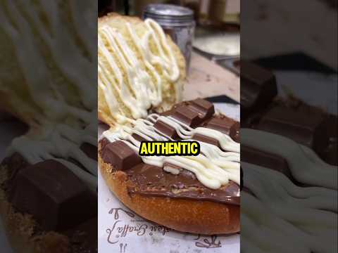 كيف ي ؤكل البريوش الفرنسي الأصيل نوتيلا سنيكرز وشوكولاتة بيضاء