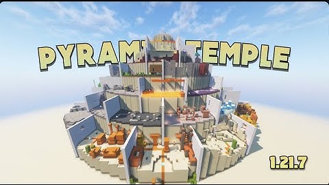 PYRAMID TEMPLE PARKOUR THE FINAL!!!!! Minecraft Custom Map