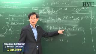 03/27/2014 Advanced Quantum Mechanics Lecture 8: Canonical Quantization & Noether's Theorem