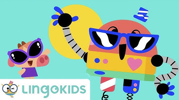 CANCION DEL CLIMA  ☔ ☀️🎵 | HOLA SOL, SOL, SOL | Canciones Infantiles en Inglés | Lingokids