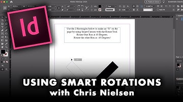 Using Smart Rotations in InDesign