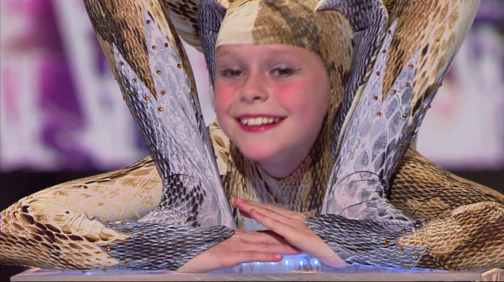 Dziewczynka wiła się jak wąż na castingu do programu "Mam Talent!"