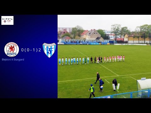 Skrót meczu Błękitni II Stargard  0 - 2 ( 0 - 1 ) Flota Świnoujście