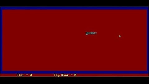 Game snake meggunakan bahasa pemograman pascal