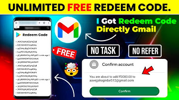 😍 Free Redeem Code 💎 Free Redeem Code App | Google Play Redeem Code Earning App | Redeem Code App