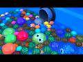 Water Marble Run ☆ Big Eyeball Super Ball