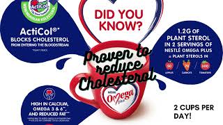 Nestle Omega Plus In Reducing Cholesterol