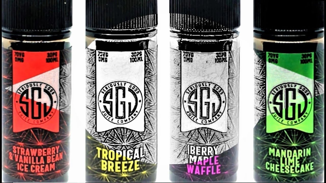 Seriously Good Juice Company - Four New Flavours