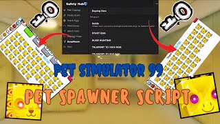 HUGE SPAWNER SCRIPT🕳️: PET SIMULATOR 99 UPDATE 11🕳️ WORKING TO ANY EXECUTOR [ PASTEBIN] NO key🔥🔥🔥