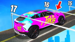 Care MASINA ajunge CEL MAI JOS in GTA 5?