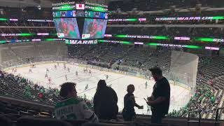 DALLAS STARS VS NEW YORK RANGERS FULL WARM UPS 3/10/20