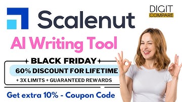 ScaleNut Black Friday 2023 💥 Get 60% for Lifetime! 🌐Best AI SEO tool 🔥 #blackfriday #scalenut