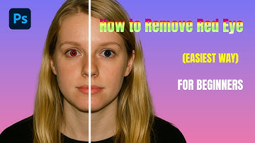 How to Remove Red Eye in Photoshop(The Easiest Way for Beginners) #photoshop #photoshop2025