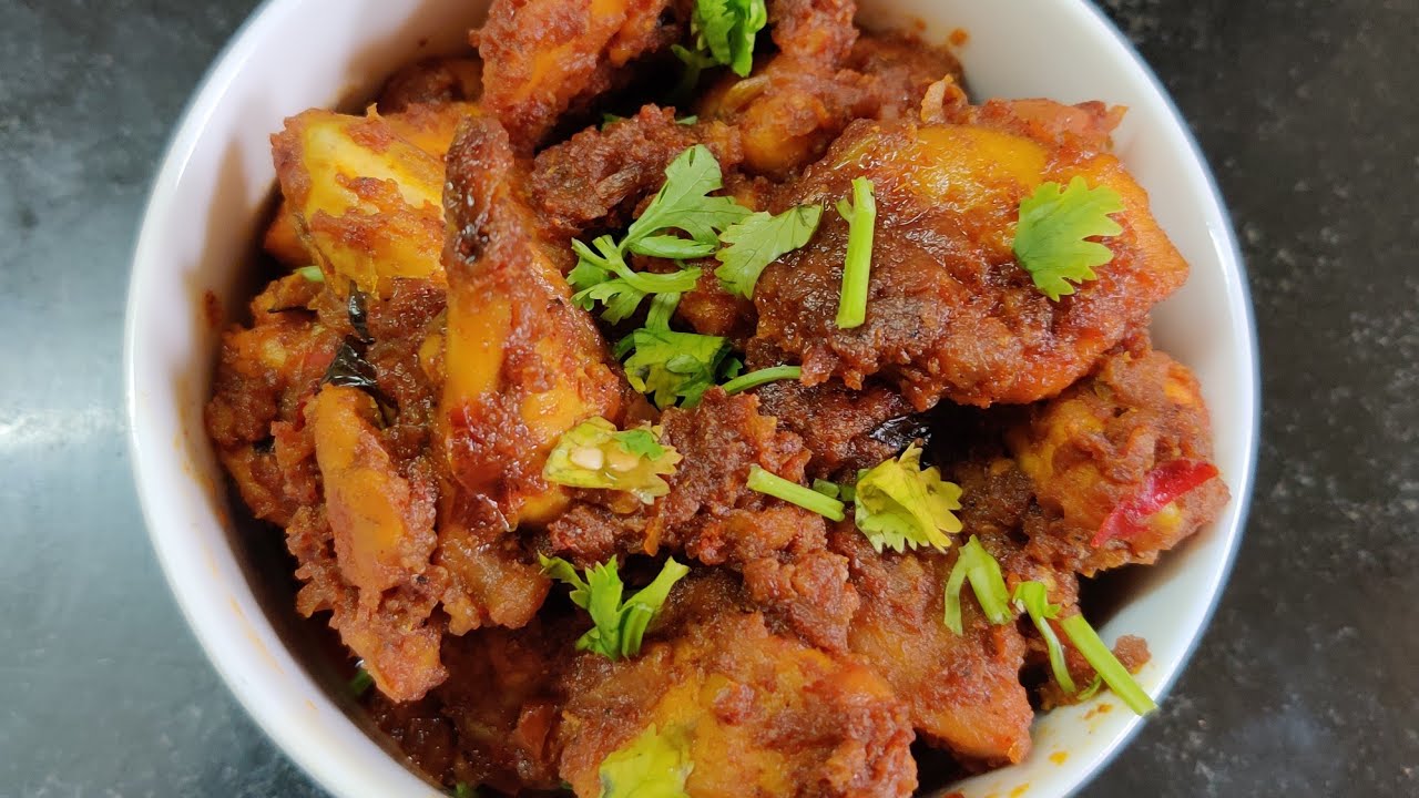 Simple and Tasty Spicy Dry Chicken Fry Recipe YouTube