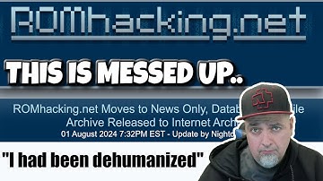 This Is Really Messed Up! Romhacking.net To Shutdown Operations Due To Some F