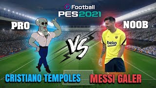 Pertama Kali Maen eFootball PES 2021 Langsung di Tantang Orang By 1  Full Bola Hitam