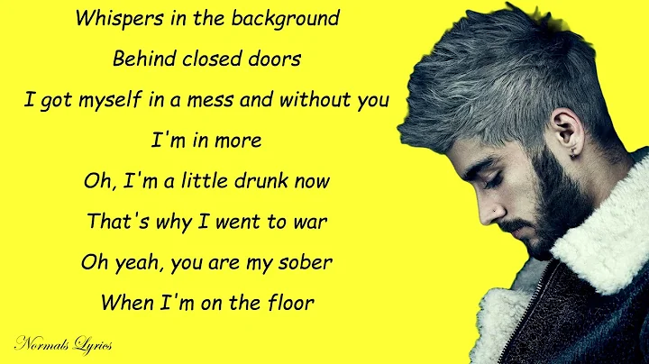 ZAYN - There You Are (Lyrics)
