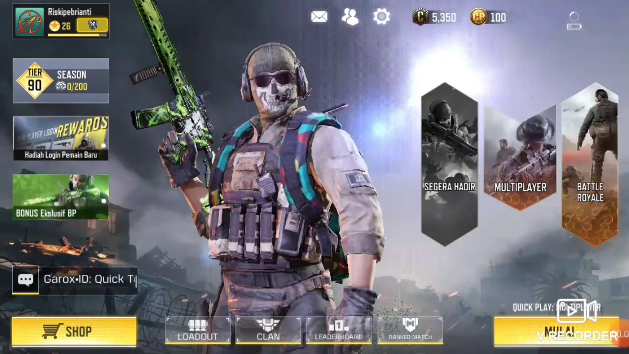 Call of duty mobile garena