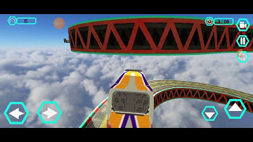 Impossible Master Bus Driving Simulator - dangurous road Mega Ramp Racing - Android GamePlay