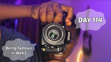 Day 114::: Being the most Famous Content Creator, Designer and Animator In the Web3 Space