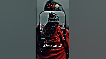 Jab kismat kharab ho na...💔 Hindi sad shayari WhatsApp status video #sadstatus #sadshayari