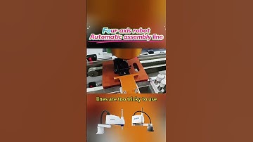 Assembly robot | 4-axis robot | 4-Achs-Industrie-Roboter #machine #factoryproducts #business