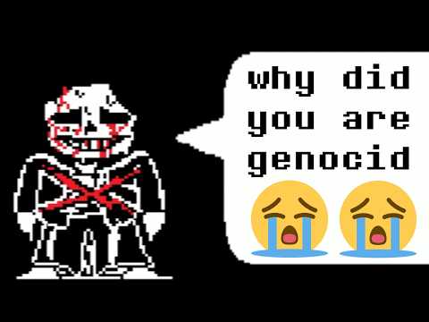 [DUB] Sans if he REALLY remembered you're genocides: