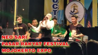 NEO SARI OM MONATA LIVE PASAR RAKYAT FESTIVAL MOJOKERTO EXPO