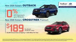 Faulkner Subaru Mechanicsburg - June Incentives