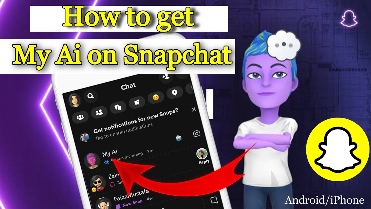how-to-get-my-ai-on-snapchat-my-ai-snapchat-new-update-youtube