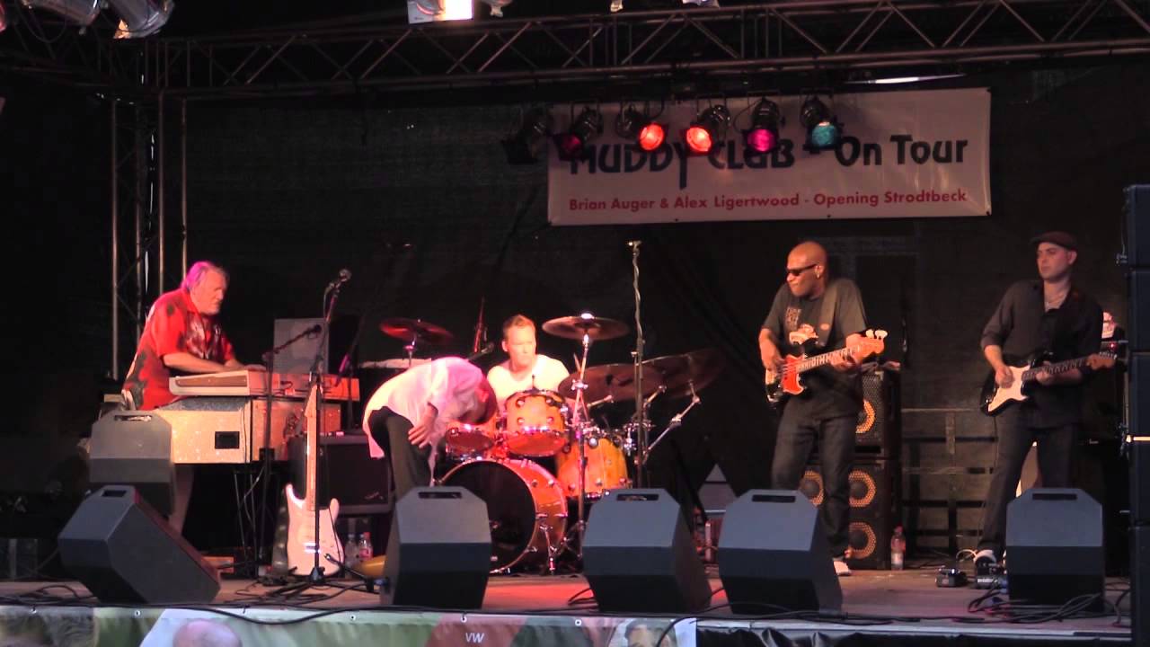 Brian Auger & Alex Ligertwood live at Muddys Club open air