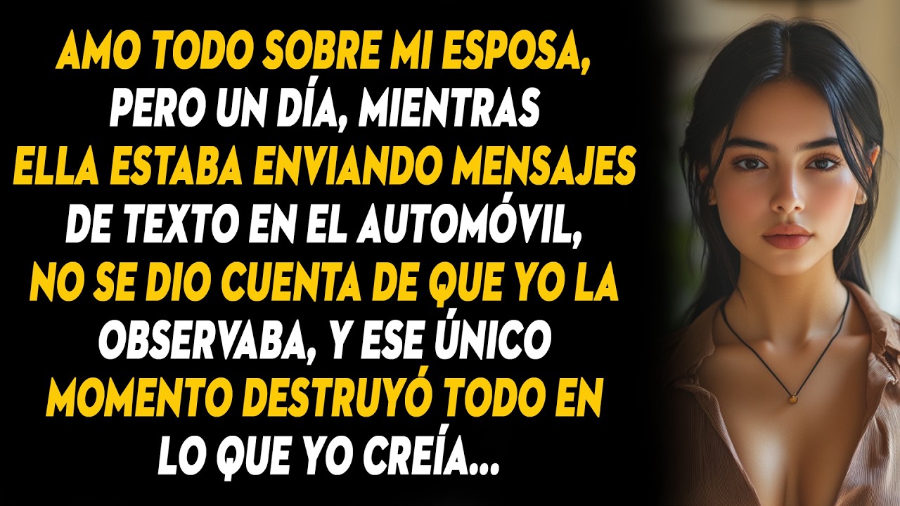 Amo Todo Sobre Mi Esposa, Pero Un Día, Mientras Ella Estaba Enviando Mensajes De Texto En El...