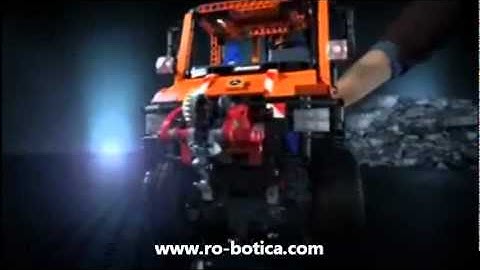 LEGO Technic Unimog  U400 (Ref. 8110) en RO-BOTICA