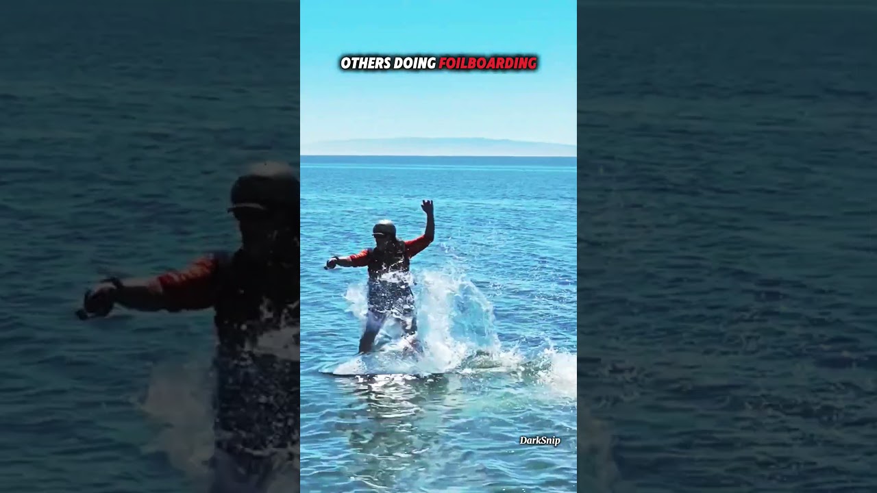 Others doing Foilboarding Vs the last one!🔥💀 