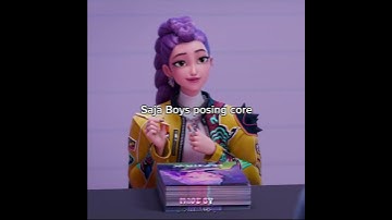 Saja Boys Posing Core ✨ || Kpop Demon Hunters || #kpopdemonhunters #jinu #sajaboys #netflix #core