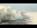 Редкие ледяные гряды вдоль побережья Балтики привлекают внимание ученых