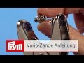 Die Prym Vario-Zange | Anleitung zur Druckknopf-, Ösen- und Nietenzange