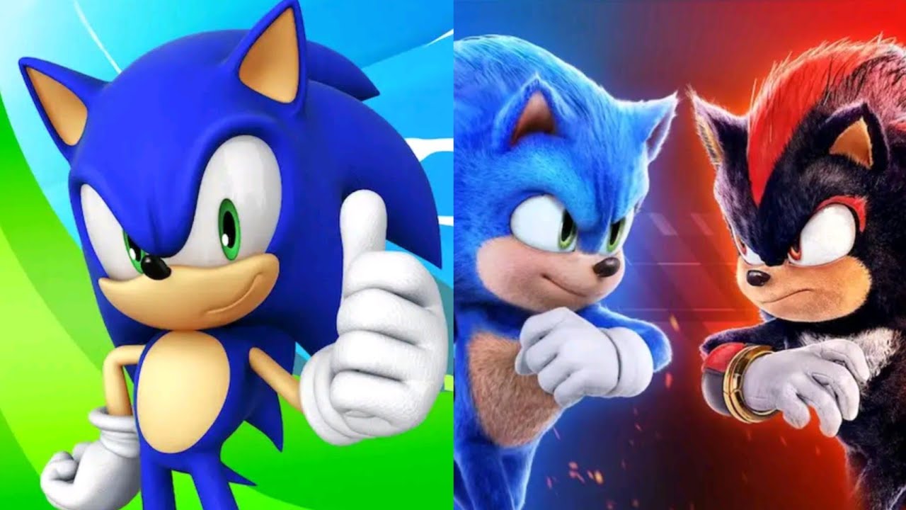 Sonic Dash VS Sonic Forces Gameplay IOS Android