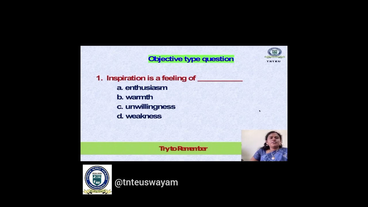 LEARNER PSYCHOLGOY -UNIT01-PART02-QUICK REVISION