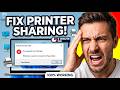 Can’t Share Printer on Windows 11/10? 😱 आसान Fix | Full Solution 2026