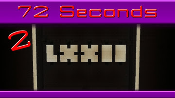 Minecraft Adventure Puzzle Map 72 Seconds: Part 2 - Knowledge is Power!