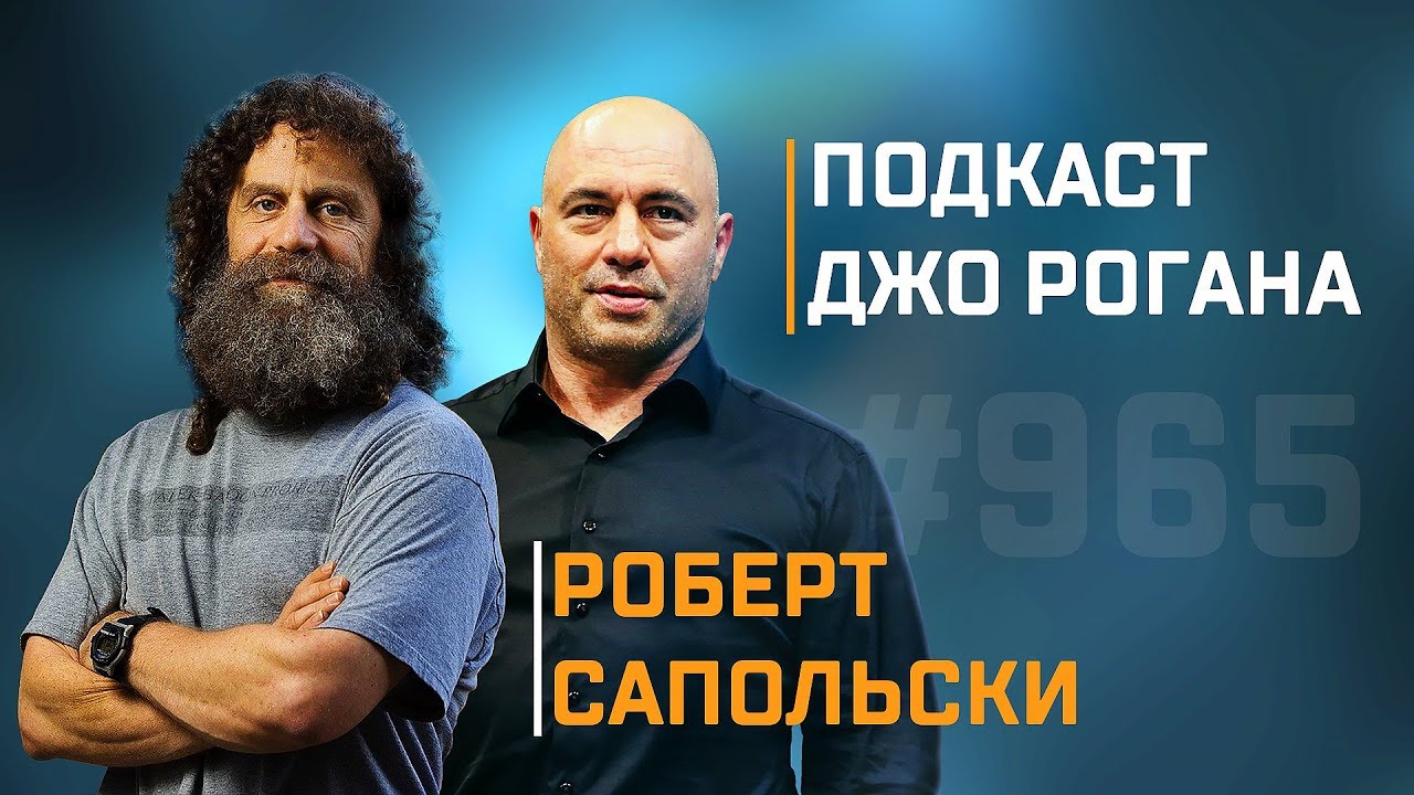 Подкаст Джо Роган Experience #965: Роберт Сапольски