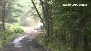 Rallye Příbram 2010 crash