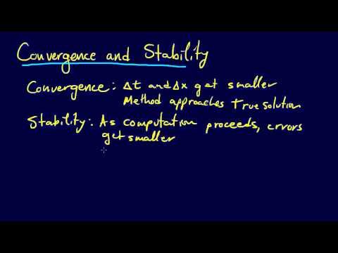 8.2.4-PDEs: Convergence and